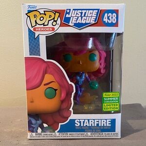 Funko Pop Heroes 🌟 Starfire 🩷 Limited Edition Figure